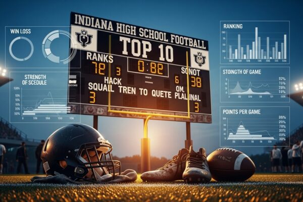 indiana high school football rankings​