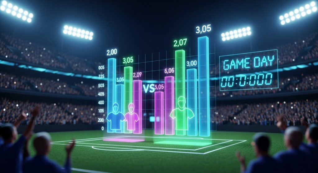 game day predictions chart