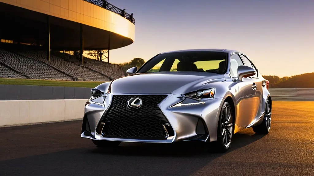 Lexus IS 350 F Sport interior dashboard