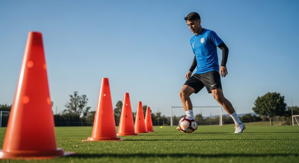 soccer dribbling drills for improving agility