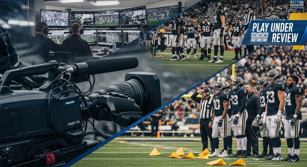 Football game delay caused by TV timeouts, replays, and penalties