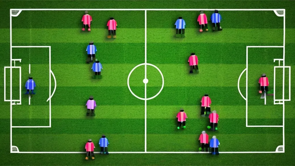 9v9 soccer formations diagram