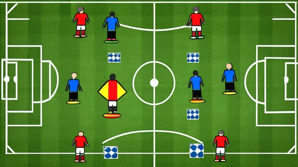 9v9 soccer formations diagram
